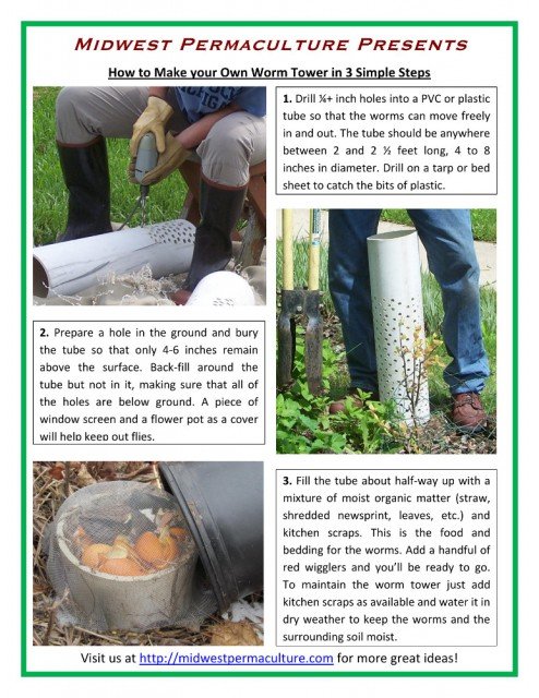 Worms ...... Midwest-Permaculture-Presents-How-to-Make-Your-Own-Worm-Tower-in-3-Simple-Steps-494x640