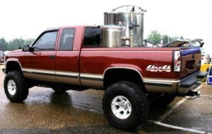Wood Gasification on a Pick-up Truck