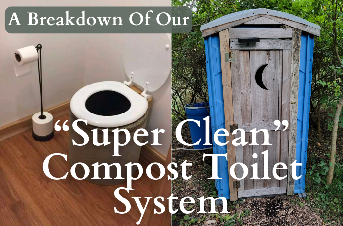 6-Gallon Composting Toilet BUCKET with LID